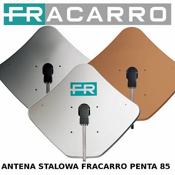 Antena satelitarna stalowa Fracarro PENTA85 grafit