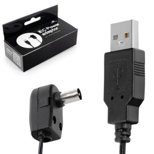 adapter zasilacza anteny Spacetronik 5V USB - IEC