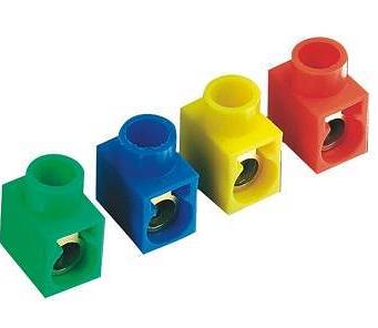 Złączka zaciskowa 2,5mm - ŻÓŁTA