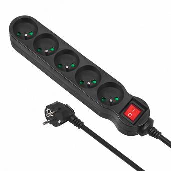 Listwa zasilająca 5 gn. 3m Maclean Energy MCE184