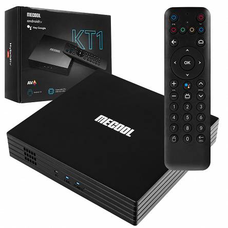 Android TV BOX MECOOL KT1 4K Android 10 DVB-T2/C