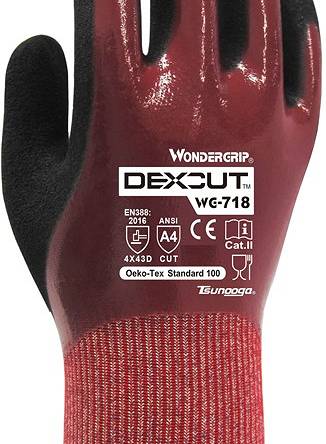 Rękawice ochronne Wonder Grip WG-718 L/9 Dexcut