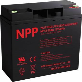 Akumulator AGM NP 12V 20Ah T12 NPP