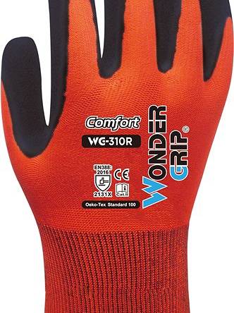 Rękawice ochronne Wonder Grip WG-310R S/7 Comfort