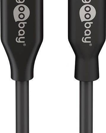 Kabel USB-C - Apple Lightning Goobay Czarny 1m