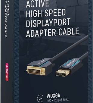 CLICKTRONIC Kabel DisplayPort DP - DVI-D (24+1) 1m