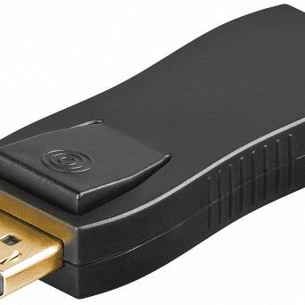 Adapter wt. DisplayPort - gn. HDMI blokada Goobay