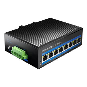 SWITCH PoE 8-port IG100P 8x30W 1Gbps przemysłowy