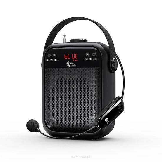 Bezprzewodowy Wzmacniacz Głosu 25W 2in1 SP-VA25B