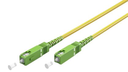 Patchcord optyczny SIMPLEX OS2 SC-APC Goobay 25m