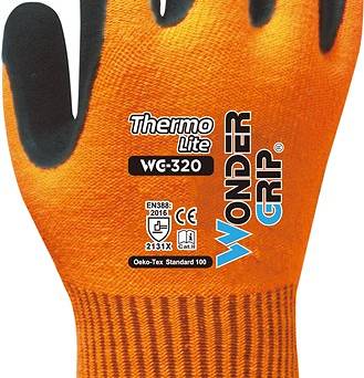Rękawice ochronne Wonder Grip WG-320 XL/10 Thermo
