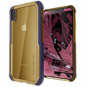 Etui Cloak 4 Apple iPhone Xs Max złoty