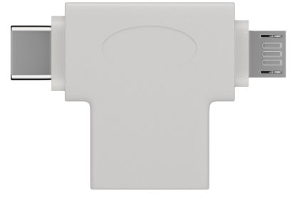 Adapter gniazdo USB 3.0 na USB-C microUSB Goobay T