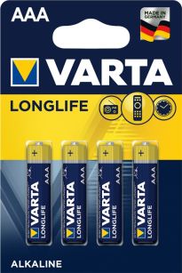 Bateria VARTA Longlife Standard LR03 AAA 1,5V 4szt
