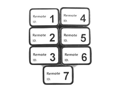 Identyfikatory RJ45 do testerów LAN x7 do SP-LTA01