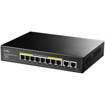SWITCH PoE+ 10-port GS1010PE 120W 1Gbps