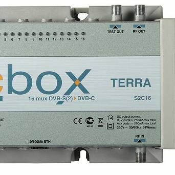 Stacja kompaktowa TERRA S2C16 DVB-S2->DVB-C