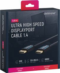 CLICKTRONIC Kabel DisplayPort DP - DP 1.4 8K 5m