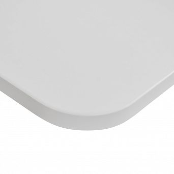 Blat biurka uniwersalny 100x75x1,8 cm Biały