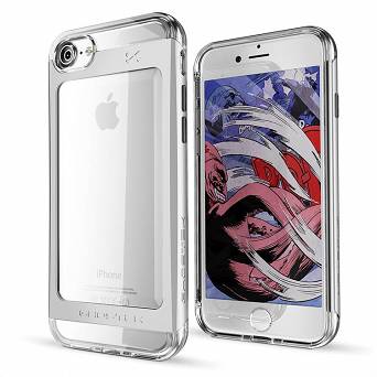 Etui Cloak Apple iPhone 7 8 srebrny