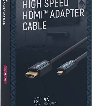 CLICKTRONIC Kabel HDMI - micro HDMI 2.0 4K 60Hz 1m