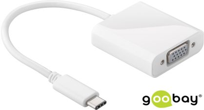 Adapter USB-C na gniazdo VGA Goobay