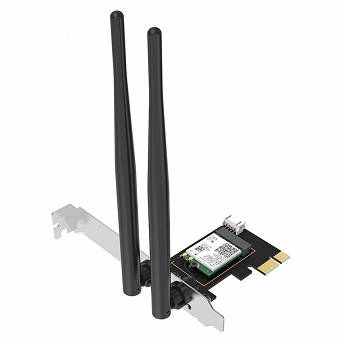Karta sieciowa Wi-Fi na PCI-E AX3000 Wi-Fi 6