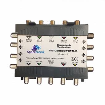 Multiswitch kaskada Spacetronik MS-050508 PCP 5dB